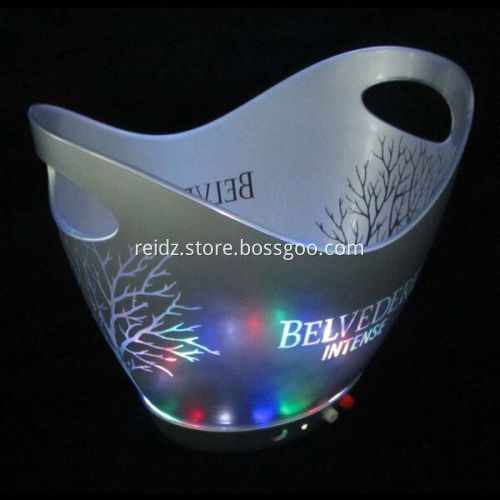belvedere vodka acrylic ice bucket cooler
